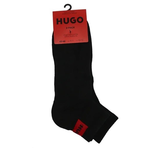 Hugo Bodywear Skarpety 2-pack SH RIB LABEL CC 43/46 okazja Gomez Fashion Store