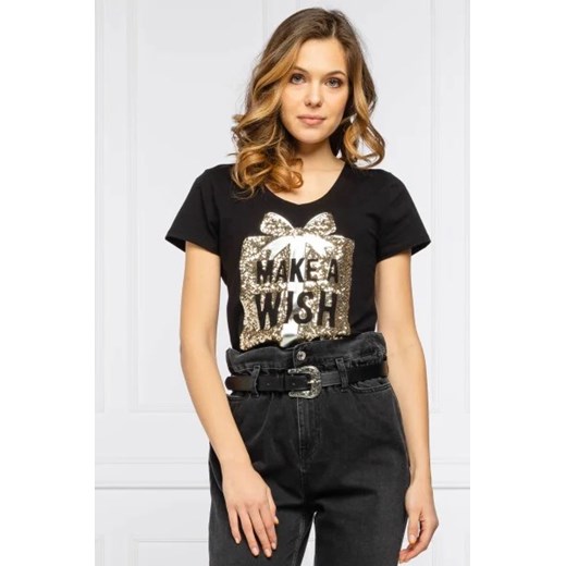 Liu Jo T-shirt | Regular Fit Liu Jo L wyprzedaż Gomez Fashion Store