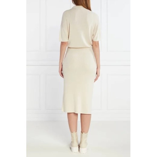 Sukienka Tommy Hilfiger jedwabna 