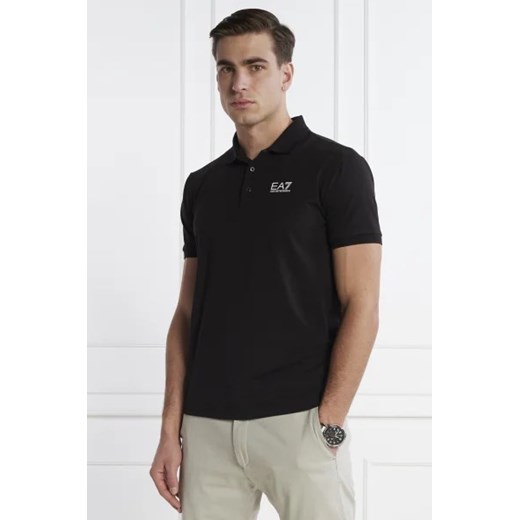 EA7 Polo | Regular Fit ze sklepu Gomez Fashion Store w kategorii T-shirty męskie - zdjęcie 172786603