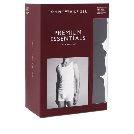 Tommy Hilfiger Tank top 3-pack | Slim Fit Tommy Hilfiger M Gomez Fashion Store wyprzedaż