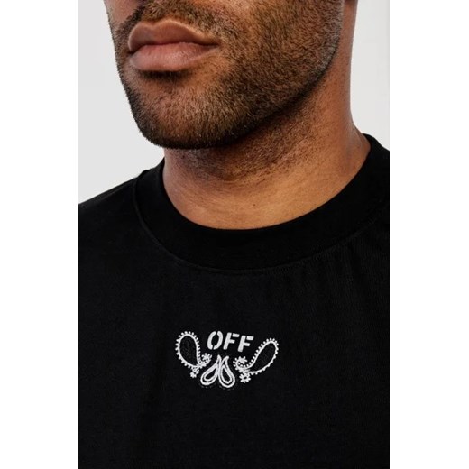 OFF-WHITE T-shirt BANDANA | Slim Fit M Gomez Fashion Store