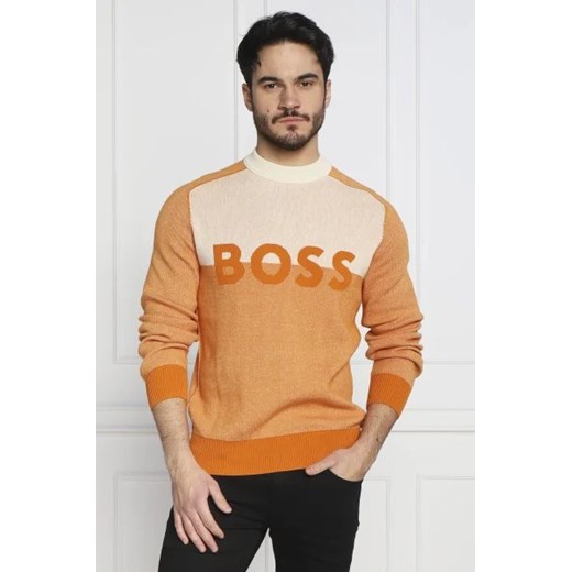 BOSS ORANGE Sweter Asave | Regular Fit ze sklepu Gomez Fashion Store w kategorii Swetry męskie - zdjęcie 172788141