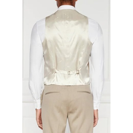 Oscar Jacobson Wełniana kamizelka Carlo | Slim Fit Oscar Jacobson 56 wyprzedaż Gomez Fashion Store
