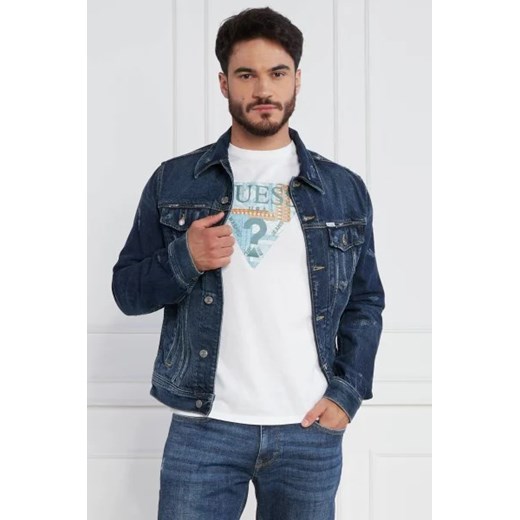 GUESS Kurtka jeansowa DILLON | Regular Fit ze sklepu Gomez Fashion Store w kategorii Kurtki męskie - zdjęcie 172789163