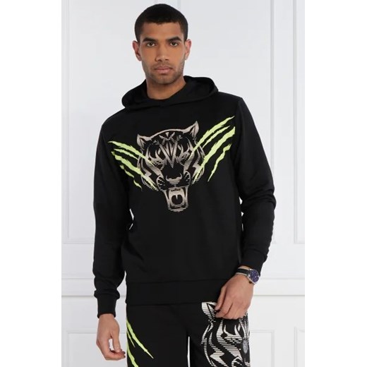 Plein Sport Bluza Tiger Line | Regular Fit Plein Sport XL wyprzedaż Gomez Fashion Store