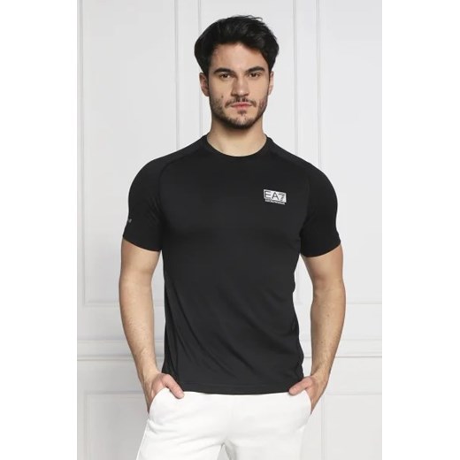 EA7 T-shirt | Regular Fit S promocyjna cena Gomez Fashion Store