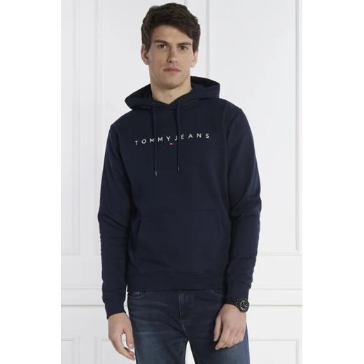 Tommy Jeans Bluza LINEAR LOGO HOODIE EXT | Regular Fit ze sklepu Gomez Fashion Store w kategorii Bluzy męskie - zdjęcie 172789512