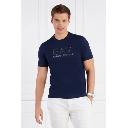 EA7 T-shirt | Regular Fit ze sklepu Gomez Fashion Store w kategorii T-shirty męskie - zdjęcie 172789582