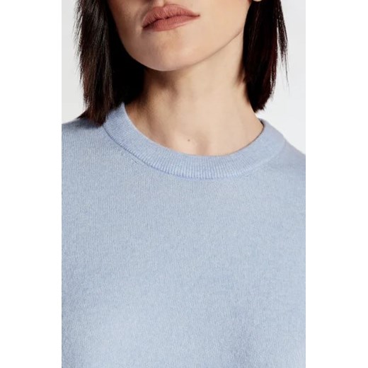 Samsøe Samsøe Wełniany t-shirt Megan | Oversize fit L Gomez Fashion Store