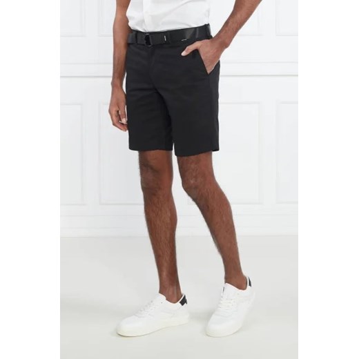 Calvin Klein Szorty + pasek MODERN TWILL | Slim Fit ze sklepu Gomez Fashion Store w kategorii Spodenki męskie - zdjęcie 172789642