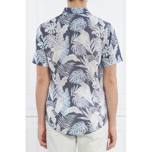 GUESS Koszula SS ECO RAYON INDGO T | Slim Fit Guess XXL wyprzedaż Gomez Fashion Store