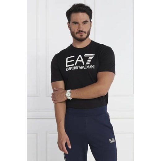 EA7 T-shirt | Regular Fit XL wyprzedaż Gomez Fashion Store