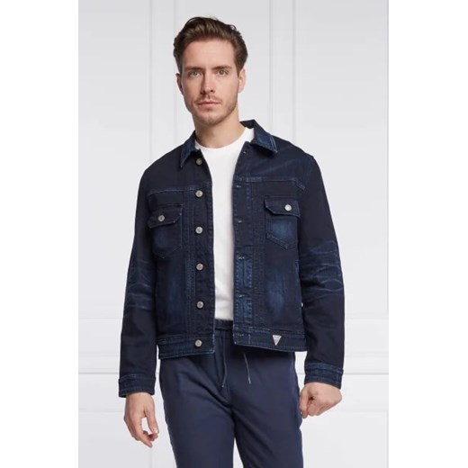 GUESS Kurtka jeansowa LEWIS | Regular Fit ze sklepu Gomez Fashion Store w kategorii Kurtki męskie - zdjęcie 172790110