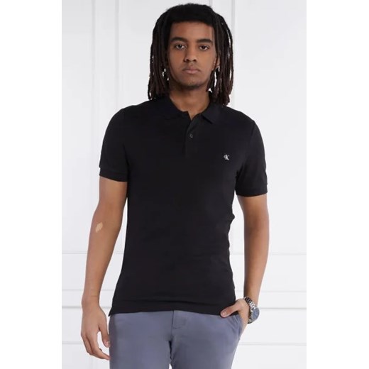 CALVIN KLEIN JEANS Polo EMBRO BADGE | Slim Fit L okazyjna cena Gomez Fashion Store