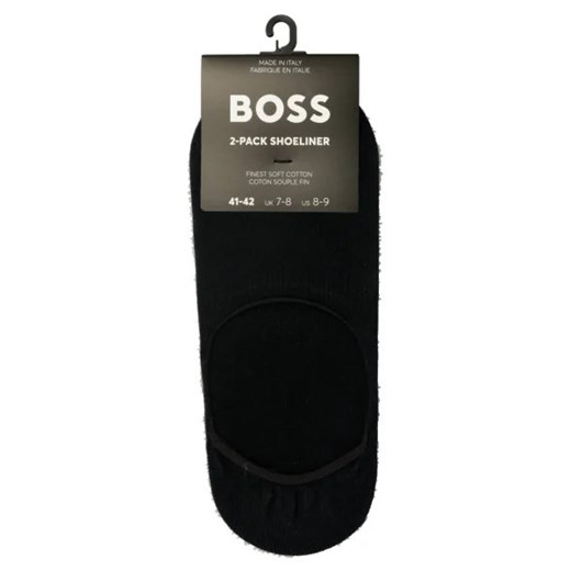 BOSS BLACK Skarpety/stopki 2-pack 2P SL Uni color CC 41/42 okazyjna cena Gomez Fashion Store