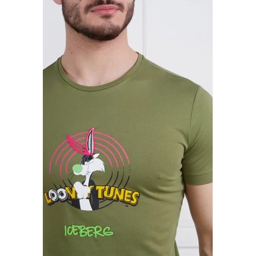 Iceberg T-shirt | Regular Fit Iceberg M okazja Gomez Fashion Store