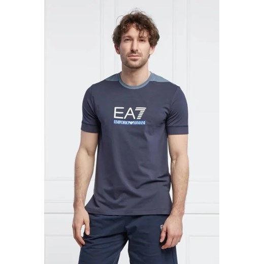EA7 T-shirt | Regular Fit ze sklepu Gomez Fashion Store w kategorii T-shirty męskie - zdjęcie 172790603