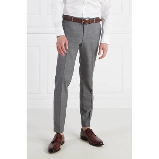 Oscar Jacobson Wełniane spodnie Denz | Regular Fit ze sklepu Gomez Fashion Store w kategorii Spodnie męskie - zdjęcie 172790634
