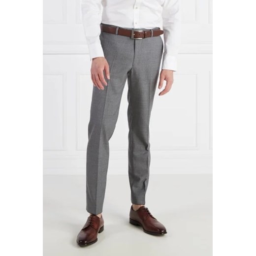 Oscar Jacobson Wełniane spodnie Denz | Regular Fit Oscar Jacobson 54 wyprzedaż Gomez Fashion Store