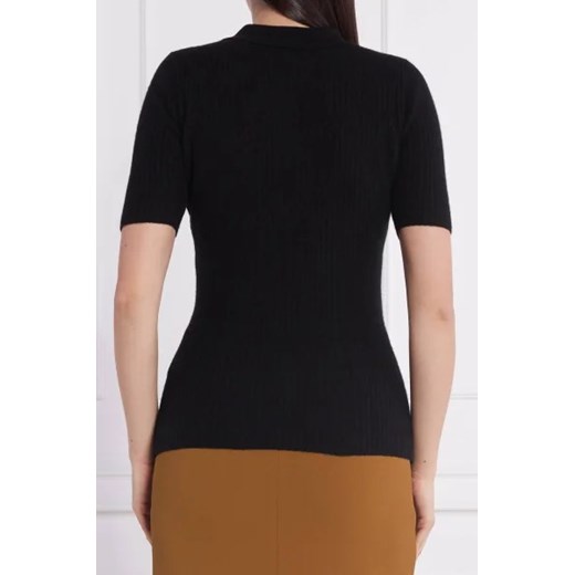 Trussardi Wełniane polo | Slim Fit | z dodatkiem kaszmiru Trussardi XS promocja Gomez Fashion Store