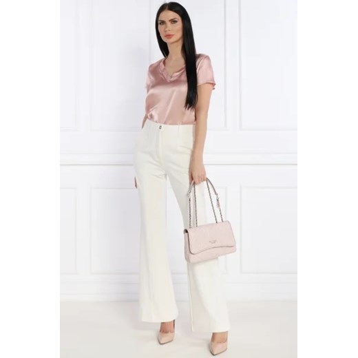 Liu Jo Bluzka | Regular Fit | z dodatkiem jedwabiu Liu Jo 38 okazyjna cena Gomez Fashion Store
