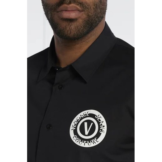 Koszula męska Versace Jeans z bawełny