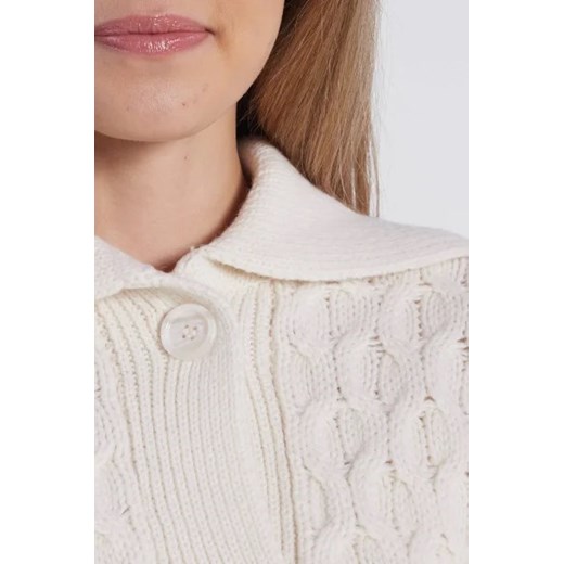 Samsøe Samsøe Wełniany kardigan | Relaxed fit XS/S promocyjna cena Gomez Fashion Store