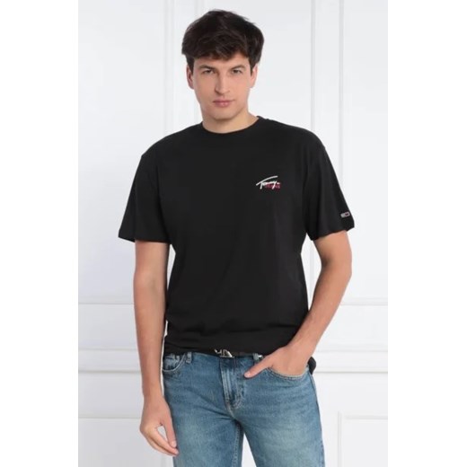 Tommy Jeans T-shirt TJM CLSC SMALL FLAG TEE | Regular Fit ze sklepu Gomez Fashion Store w kategorii T-shirty męskie - zdjęcie 172791162
