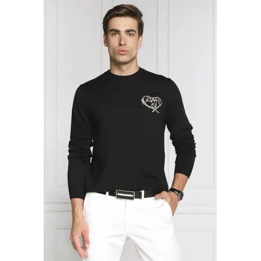 Alexander McQueen Sweter | Regular Fit ze sklepu Gomez Fashion Store w kategorii Swetry męskie - zdjęcie 172791270