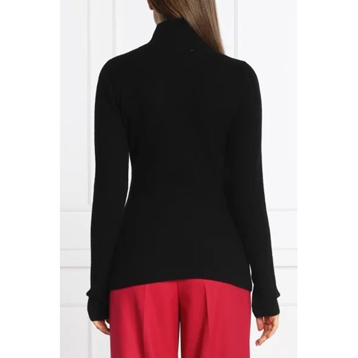 Trussardi Golf ARCHIVE RIBS | z dodatkiem wełny i kaszmiru Trussardi XS okazja Gomez Fashion Store