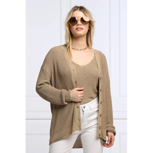 Max Mara Leisure Kardigan + bluzka TENUE | Loose fit ze sklepu Gomez Fashion Store w kategorii Swetry damskie - zdjęcie 172791381