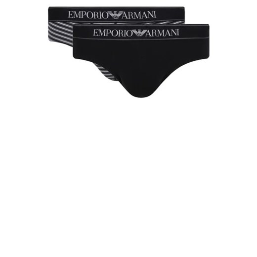 Emporio Armani Slipy 2-pack ze sklepu Gomez Fashion Store w kategorii Majtki męskie - zdjęcie 172791702