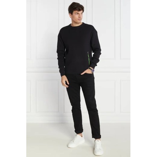 CALVIN KLEIN JEANS Bluza VERTICAL INSTITUTIONAL | Regular Fit S promocja Gomez Fashion Store