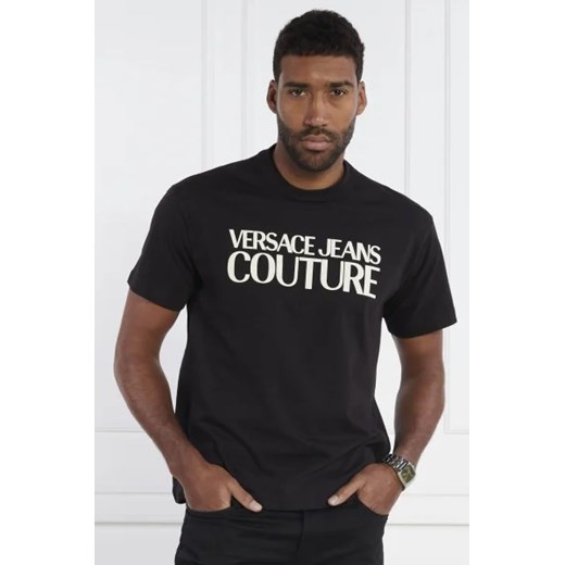 Versace Jeans Couture T-shirt MAGLIETTA | Regular Fit M wyprzedaż Gomez Fashion Store