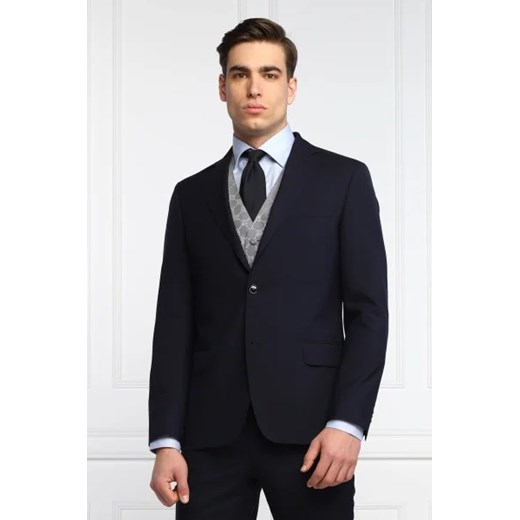 Oscar Jacobson Wełniana marynarka Edmund | Slim Fit ze sklepu Gomez Fashion Store w kategorii Marynarki męskie - zdjęcie 172792530