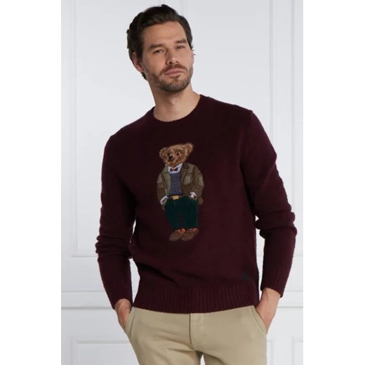 POLO RALPH LAUREN Wełniany sweter | Slim Fit | z dodatkiem kaszmiru Polo Ralph Lauren L Gomez Fashion Store wyprzedaż