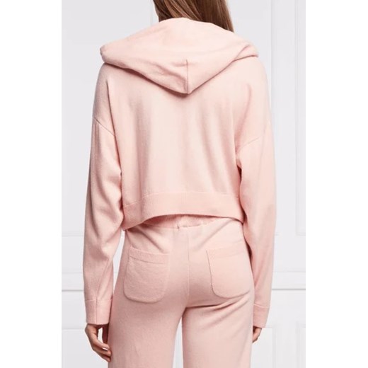 Juicy Couture Bluza | Cropped Fit | z dodatkiem wełny i kaszmiru Juicy Couture XL wyprzedaż Gomez Fashion Store