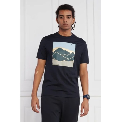 Armani Exchange T-shirt | Regular Fit ze sklepu Gomez Fashion Store w kategorii T-shirty męskie - zdjęcie 172793551