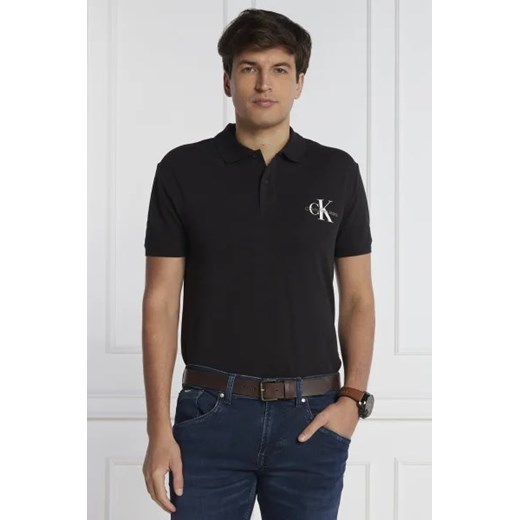 CALVIN KLEIN JEANS Polo MONOLOGO | Regular Fit XL promocja Gomez Fashion Store