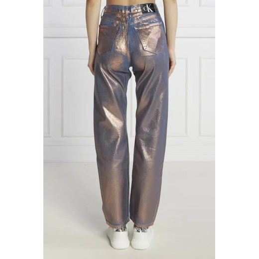 CALVIN KLEIN JEANS Jeansy HIGH RISE STRAIGHT | Straight fit | high waist 29/30 okazja Gomez Fashion Store