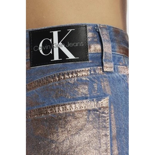 CALVIN KLEIN JEANS Jeansy HIGH RISE STRAIGHT | Straight fit | high waist 30/30 promocyjna cena Gomez Fashion Store
