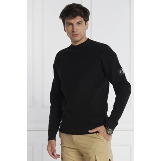 CALVIN KLEIN JEANS Sweter | Regular Fit ze sklepu Gomez Fashion Store w kategorii Swetry męskie - zdjęcie 172794161
