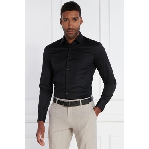 BOSS BLACK Koszula H-HANK-kent-C1-214 | Slim Fit ze sklepu Gomez Fashion Store w kategorii Koszule męskie - zdjęcie 172794721