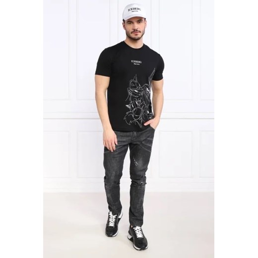 Iceberg T-shirt | Regular Fit Iceberg XXL promocja Gomez Fashion Store