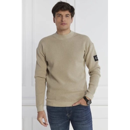 CALVIN KLEIN JEANS Sweter | Regular Fit ze sklepu Gomez Fashion Store w kategorii Swetry męskie - zdjęcie 172794843