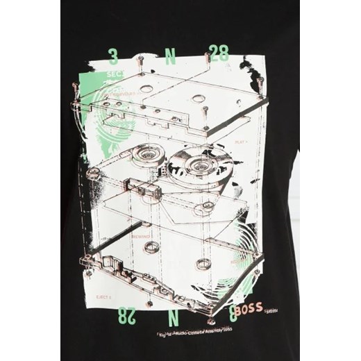 BOSS ORANGE T-shirt Te_Cassette | Regular Fit M okazja Gomez Fashion Store