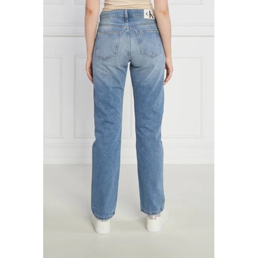 CALVIN KLEIN JEANS Jeansy LOW RISE STRAIGHT | Straight fit 27/30 promocja Gomez Fashion Store
