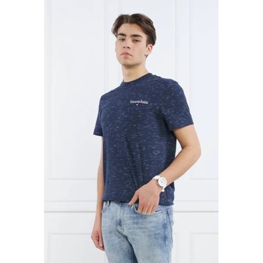 T-shirt męski Tommy Jeans z krótkimi rękawami casualowy