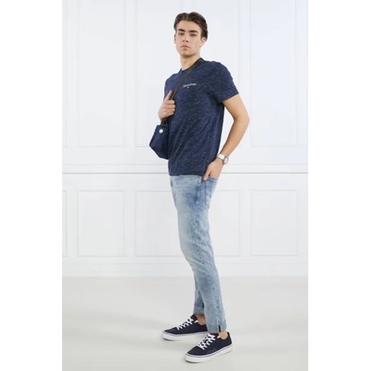 T-shirt męski Tommy Jeans z krótkimi rękawami casualowy